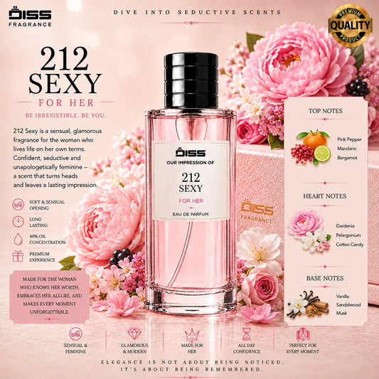 Our Impression Of 212 Sexy - For Women