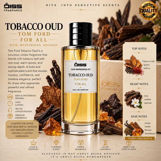 Our Impression Of Tom Ford Tobacco Oud - Unisex