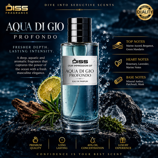 Our Impression Of Aqua di Gio Profondo - For Men