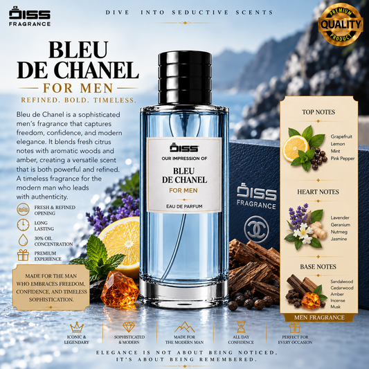 Our Impression Of Bleu de Chanel - For Men