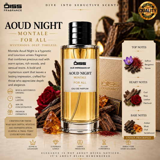 Our Impression Of Montale Aoud Night - Unisex 🌙🖤✨