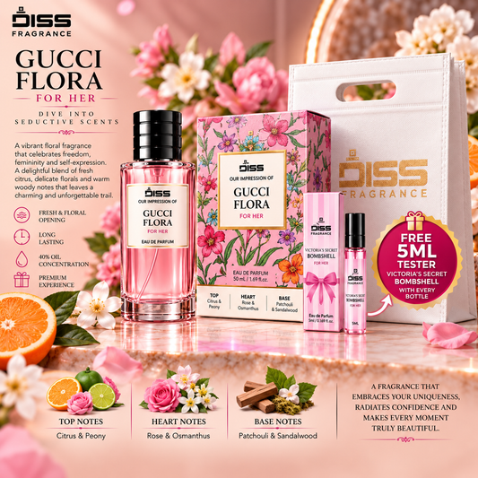Best Seller 🌸 – Inspired By Gucci Flora - for Women ✨