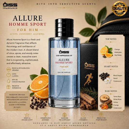 Our Impression Of Allure Homme Sport - For Men