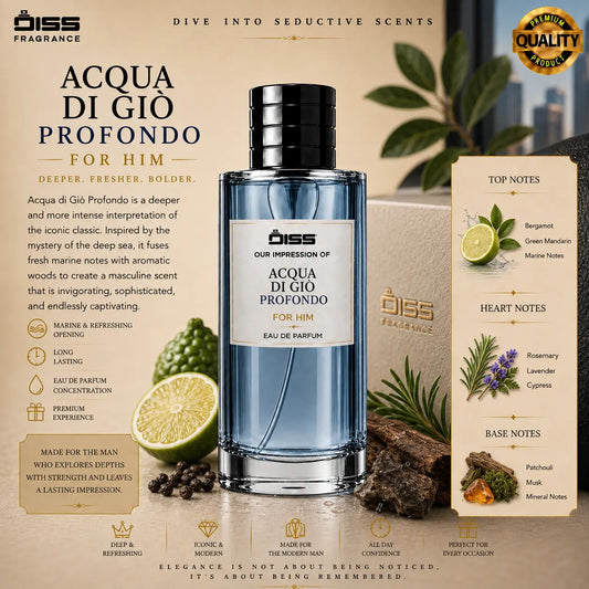 Our Impression Of Aqua di Gio Profondo - For Men