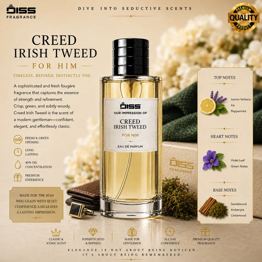 Our Impression Of Green Irish Tweed By Creed - For Men