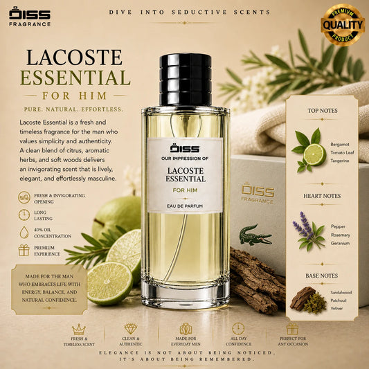 Our Impression Of Lacoste Essential - For Men